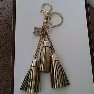 Bag charm keychain